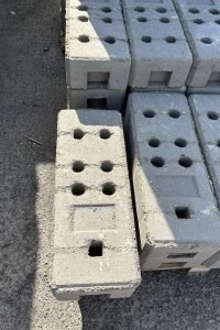 Beton talp <br> mobil kerítéshez