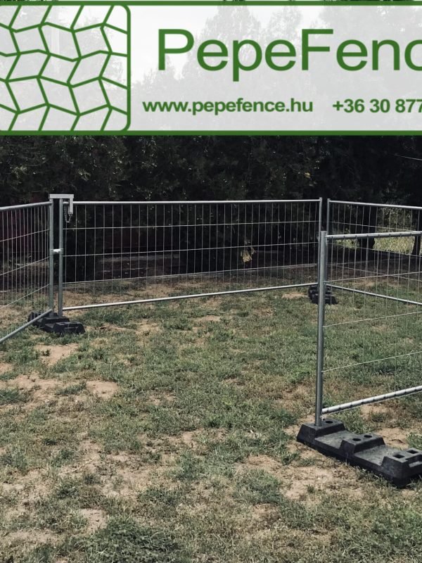 Mobilkerítés, Mobil kerítés, kerítés. táblás kerítés, kordon, mobilkordon, PepeFence
