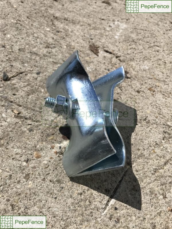 Rögzítő bilincs mobil kerítéshez